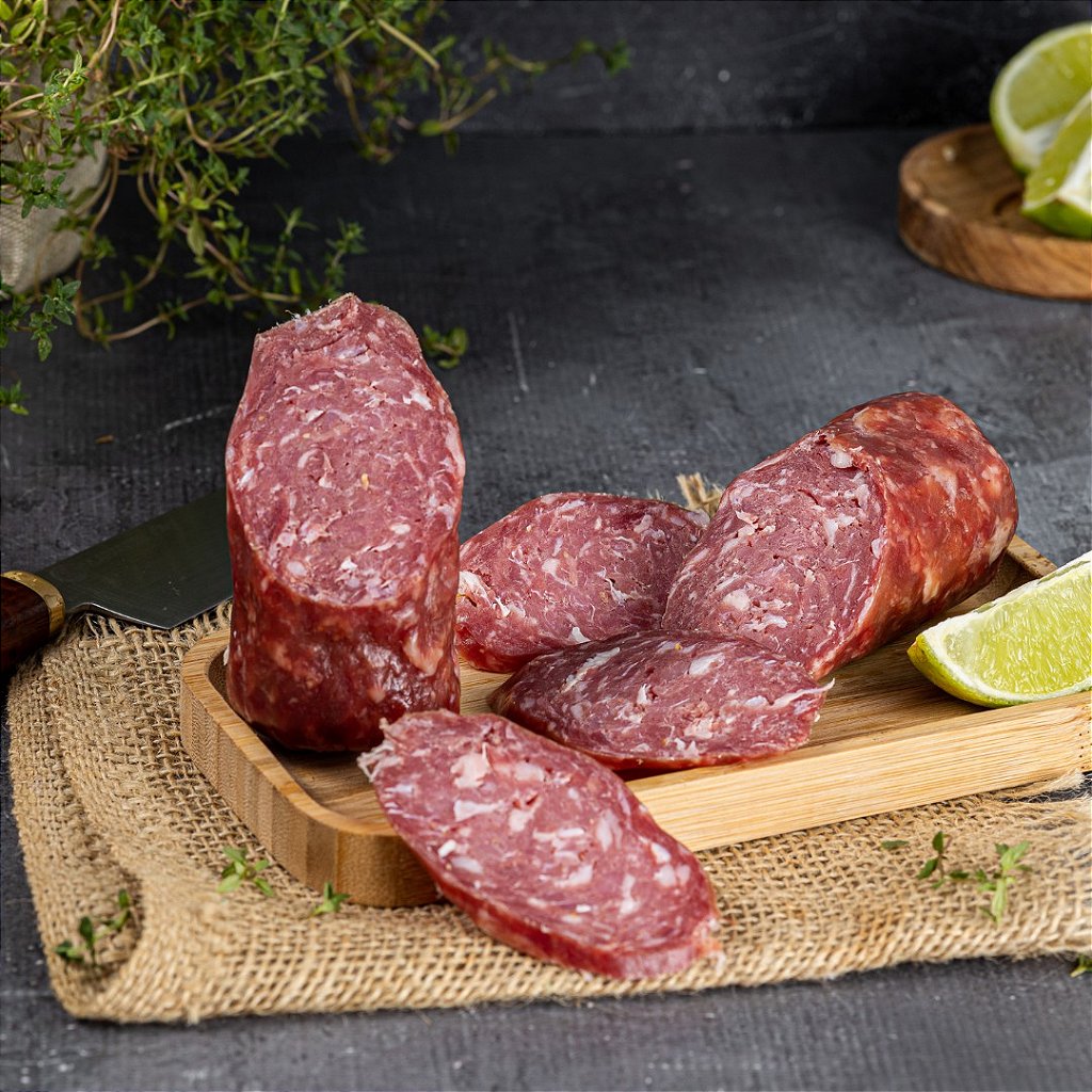 Salame Artesanal Misto Com Carne De Javali E Suína 220G